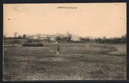 AK Campuac /Aveyron, Vue générale