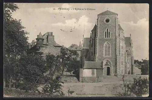 AK Cransac, L`Eglise et le Chateau