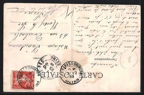 AK Camarès /Aveyron, Vue générale