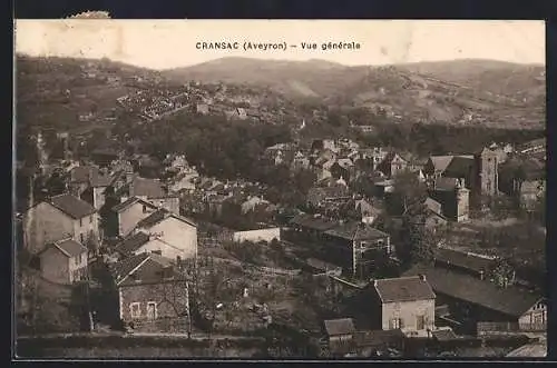 AK Cransac /Aveyron, Vue générale