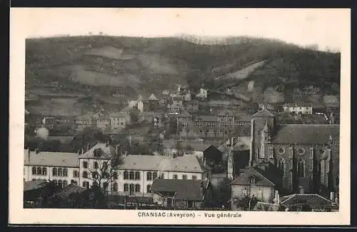 AK Cransac /Aveyron, Vue générale