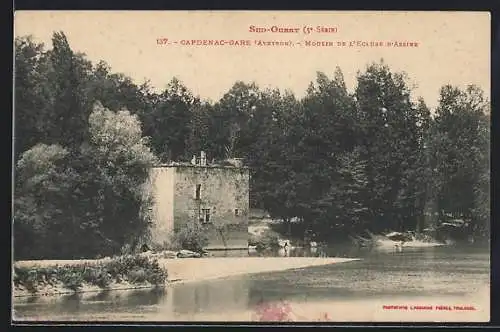 AK Capdenac-Gare /Aveyron, Moulin de l`Ecluse d`Assier