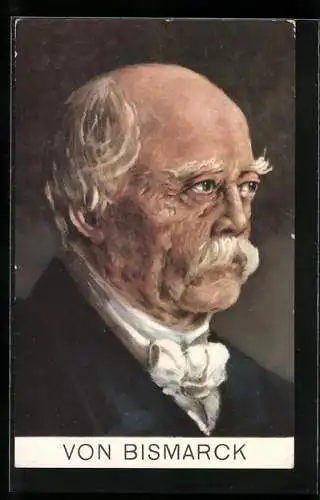 AK Fürst Otto von Bismarck im Portrait