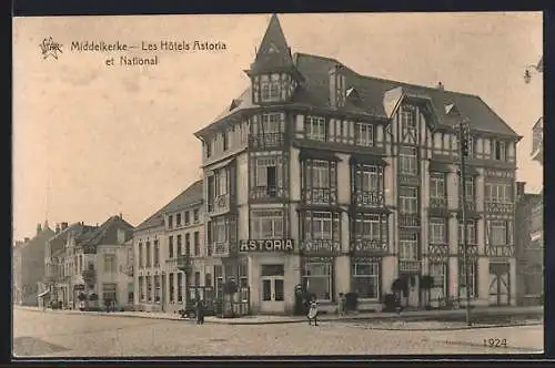 AK Middelkerke, Les Hotels Astoria et National