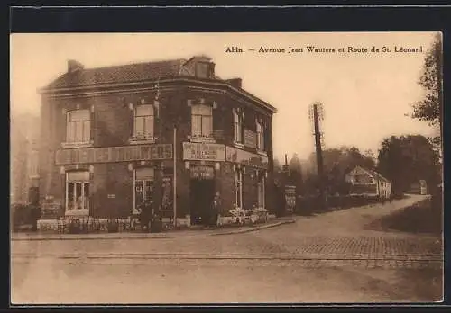 AK Ahin, Avenue Jean Wauters et Route de St. Léonard