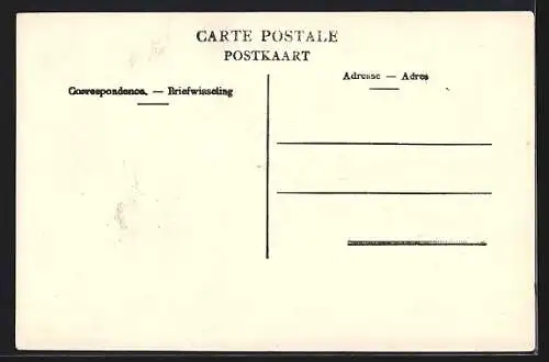 AK Antwerpen, Conscience`s Jubelfeesten, 1912, Batavia: De Javanen verlaten de factorij