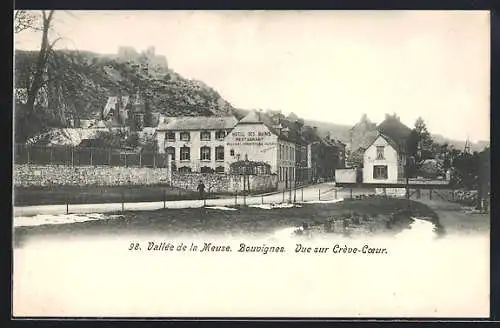 AK Bouvignes /Vallée de la Meuse, Vue sur Crève-Coeur