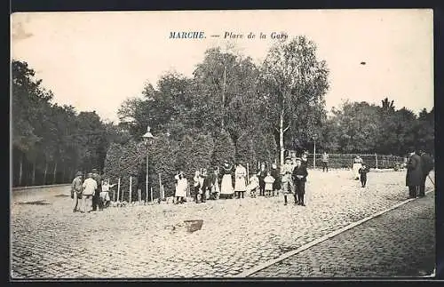 AK Marche-en-Famenne, Place de la Gare