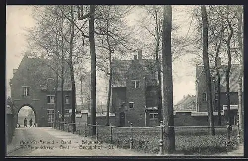 AK Mont-St-Amand /Gand, Béguinage, Plaine St. Antoine