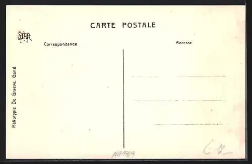 AK Mont-St-Amand /Gand, Béguinage, Plaine St. Antoine