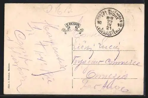 AK Elsenborn, Une vue du camp avec cantine