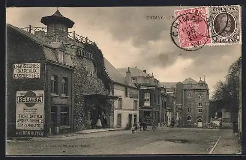 AK Chimay, Une rue, Strassenpartie