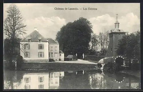 AK Thoricourt, Château de Launois, Les Entrées