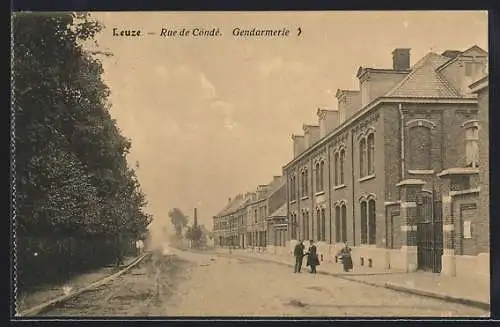 AK Leuze, Rue de Condé et Gendarmerie