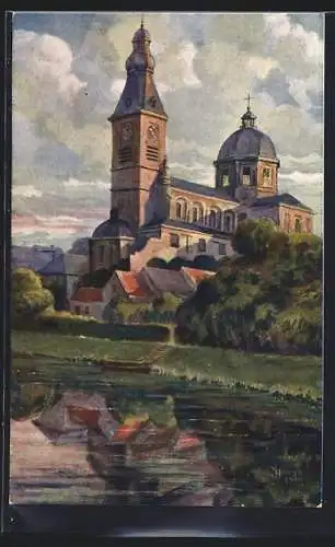 Künstler-AK Gand, Église Saint-Pierre