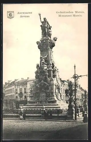 AK Anvers, Monument Marnix