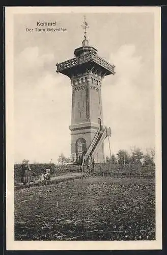 AK Kemmel, La Belvedère, Den Toren