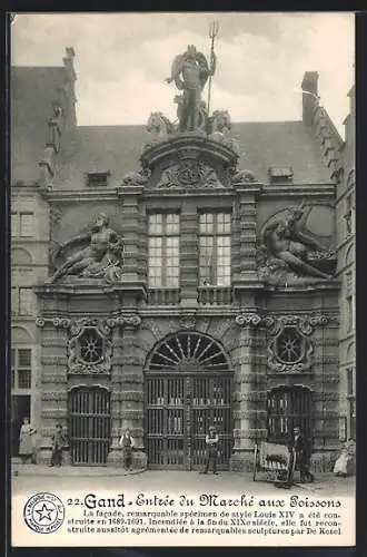 AK Gand, Entrée du Marché aux Poissons