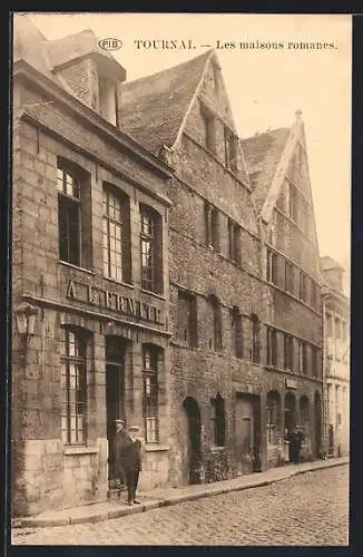 AK Tournai, Les maisons romanes