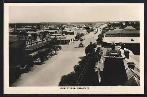 AK Bulawayo, View of Main Street, Hauptstrasse