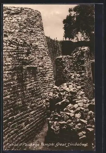 AK Great Zimbabwe, Parallel Passage Temple