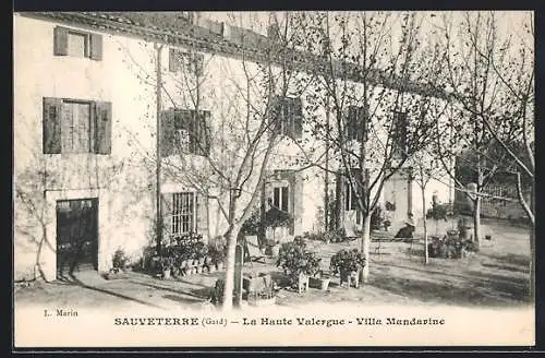 AK Sauveterre /Gard, La Haute Valergue, Villa Mandarine