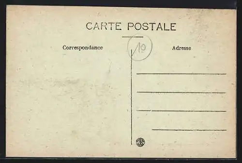 AK Sommières, Rue Général-Bruyère, Poste et Télégraphe