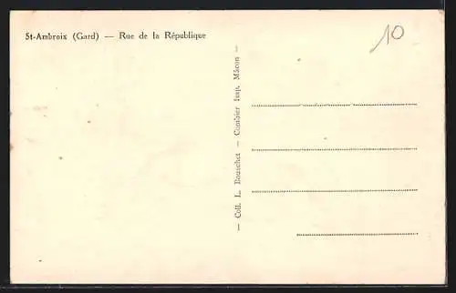 AK St-Ambroix /Gard, Rue de la République