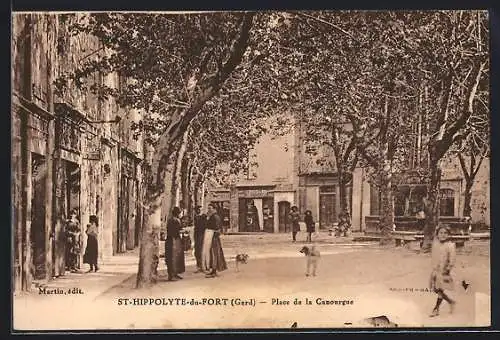 AK St-Hippolyte-du-Fort, Place de la Canourge