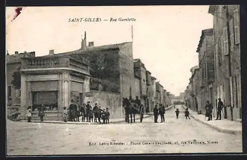 AK Saint-Gilles, Rue Gambetta