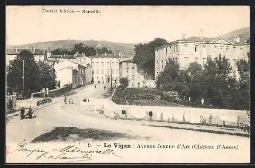 AK Le Vigan, Avenue Jeanne d`Arc, Chateau d`Assas