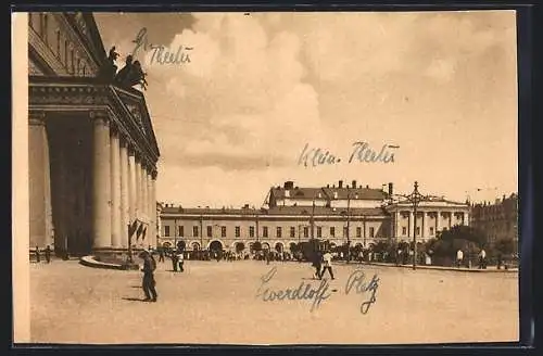 AK Moskau, Blick auf den Sverdlov-Platz und das Bolshoi-Theater