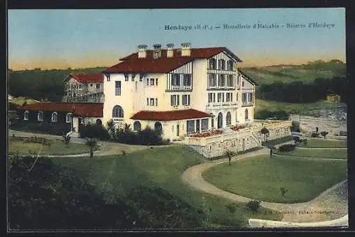 AK Hendaye /P.-B., Hostellerie d`Haicabia, Reserve d`Hendaye