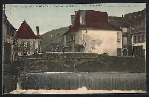 AK Salies de Bearn, Cascade du Saleys, Pont de la Lune