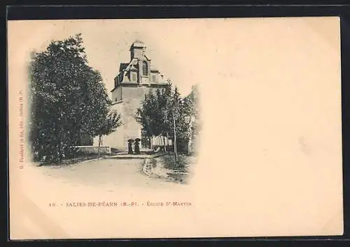 AK Salies-de-Bearn, Eglise St-Martin