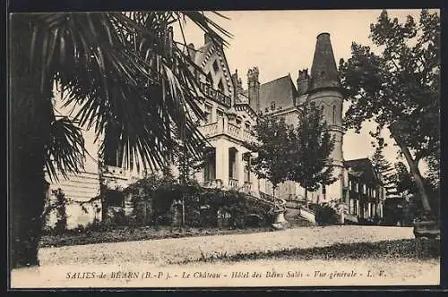 AK Salies-de-Bearn, Le Chateau, Hotel de Bains Sales