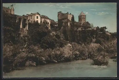 AK Sauveterre-de-Béarn, vue générale