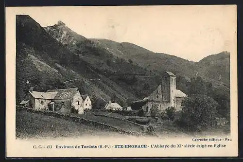 AK Ste-Engrace, L`Abbaye du XIe siècle érigée en Eglise