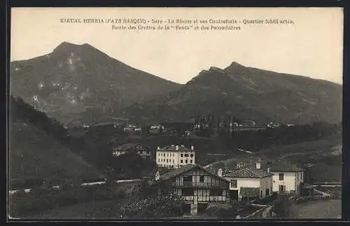 AK Eskual Herria /Pays Basque, Sare, La Rhune et ses Contreforts, Quartier Ichtill artia