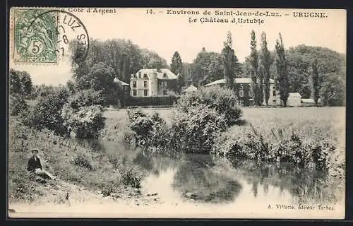 AK Urugne, Environs de Saint-Jean-de-Luz - Le Château d`Urtubie