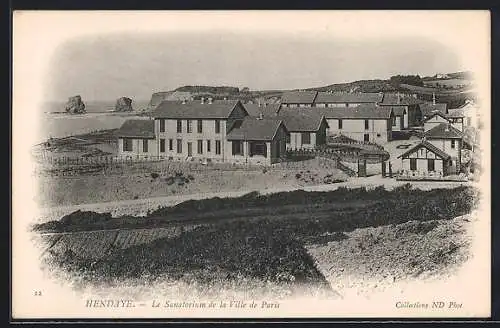 AK Hendaye, Le Sanatorium de la Ville de Paris