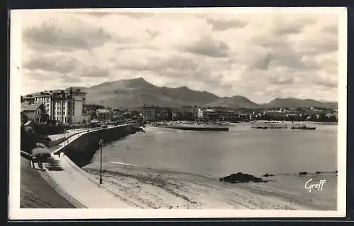 AK St-Jean-de-Luz (Basses-Pyrénées), La rade et le Massif de la Rhune