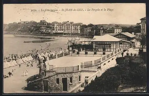 AK St-Jean-de-Luz, La Côte basque - La Pergola et la Plage