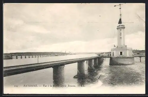 AK Bayonne, Vue à la Barre vers le Boucan