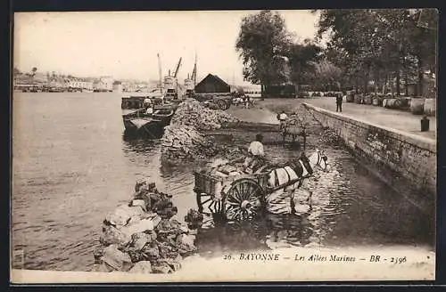 AK Bayonne, Les Allées Marines