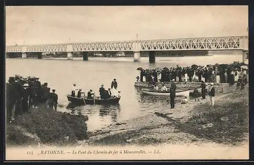 AK Bayonne, Le Pont du Chemin de fer à Mousserolles