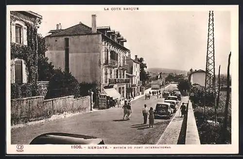 AK Hendaye, Entrée du Pont International