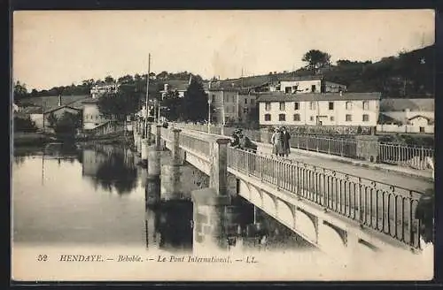 AK Hendaye, Behobie, Le pont international