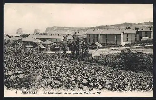 AK Hendaye, Le Sanatorium de la Ville de Paris