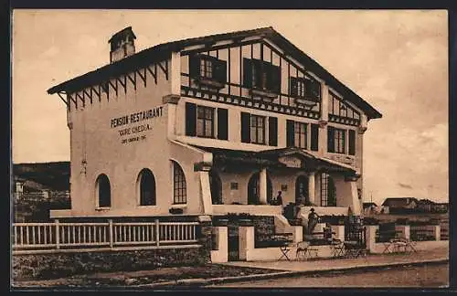 AK Hendaye Plage, Pension de Famille Gure Chedia, Boulevard de la Mer